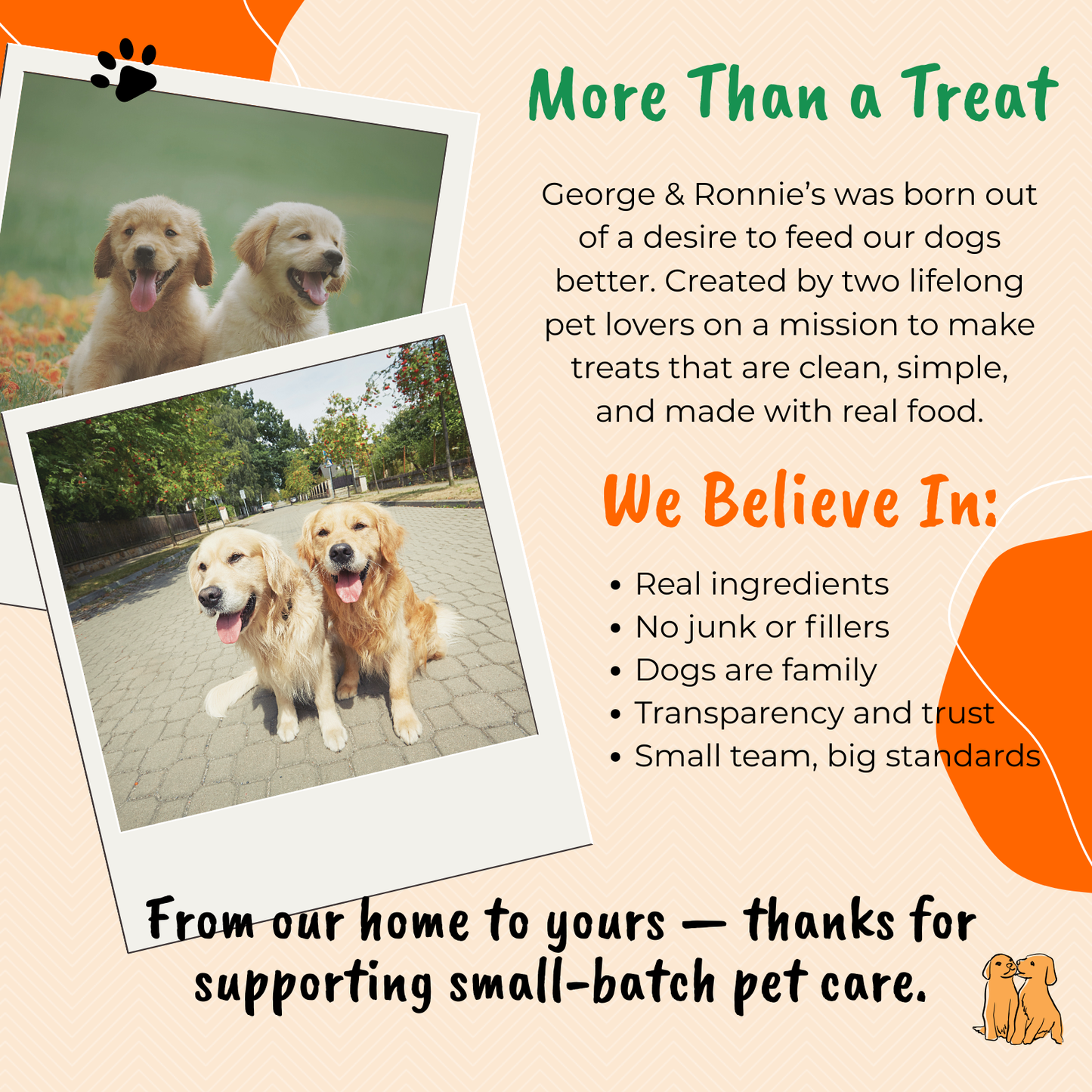 George & Ronnie’s Crunchy Bites – Pumpkin, Sweet Potato & Turmeric