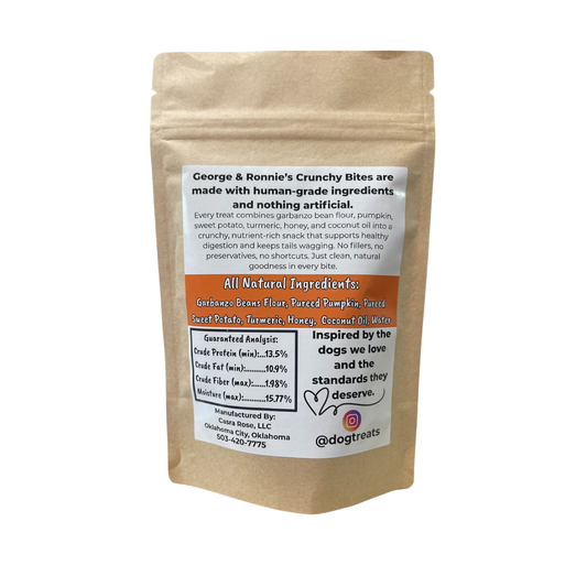George & Ronnie’s Crunchy Bites – Pumpkin, Sweet Potato & Turmeric